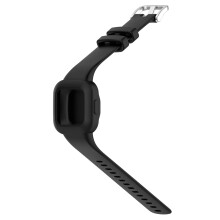 Replacement Band Black Silicone Strap for Garmin Vivofit JR 3 Kids Watch Durable Comfortable Fit