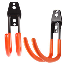 Heavy Duty Garage Hooks, Steel Utility Hanging Hooks for Tool Shelf and Garage Organization, 2 Pack