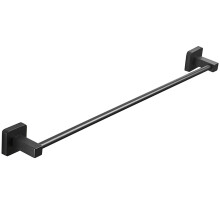 304 Stainless Steel Towel Bar 50cm Square Wall Mounted Single Towel Rack for Bathroom