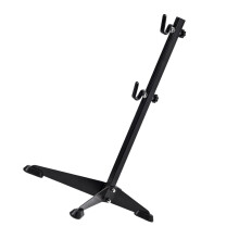 Adjustable Aluminum Bike Stand with Space Saving Bicycle Storage Rack and Stable Support