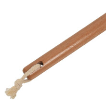 4X Updated Modern Version Toilet Bowl Brush, Natural Coconut Fiber Brush and Beechwood Handle with Hanging Hook