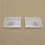 2X for  Camry Aurion 2012 2013 2014 2015 Auto Interior Rear Reading Light Housing Cap Cover Shell 3
