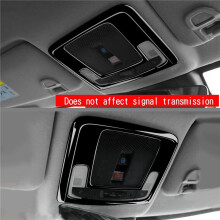 3X Auto Glänzend Schwarz Innen Vorder Lesen Licht Lampen Abdeckung Ordnungs Aufkleber für Vezel HR-V HRV 2021 2022