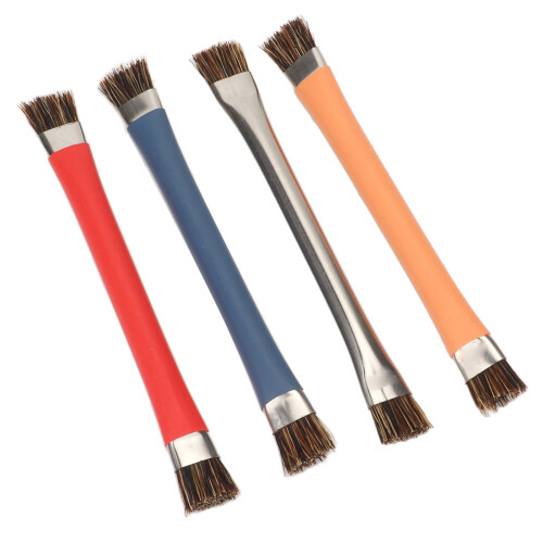 Electronics Cleaner Kit 4Pcs Anti Static Double Head Brush for Camera & Chips 2