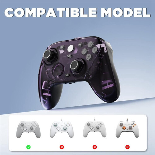 Magnetic Clear Cover for  G7 Pro, Swappable Faceplates for  G7 Pro Game Controller Accessories 1