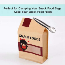 Food Clip Bag Sealing Clip, 10 Piece, Coffee Bag Clip, Jaw Seal Clip For Food, Coffee, Bread And Snack Bags, For Kitchen And Home Preservation Clips