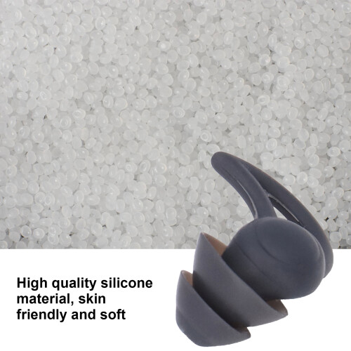Soft Silicone Earplugs for Noise Reduction, 2pcs, 25mm 2