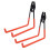 Garage Wall Hooks Heavy Duty Storage Hooks for Tools and Ladders, Orange SpaceSaving Wall Mount 1