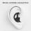 Soft Silicone Earplugs for Noise Reduction, 2pcs, 25mm 10