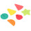6pcs Silicone Fruit Pattern Wine Glass Markers, Reusable, 4.8-5cm 1