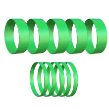 10 Pcs Silicone Bands for Sublimation Tumbler: Sublimation Blank Products - Sublimation Tumbler Accessory