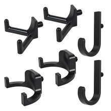 Tool Storage Hooks Set 6 Pcs Heavy Duty Garage Organizer for Shed and Garden SpaceSaving Hangers