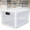 Lockable Fridge Storage Box with 3 Digit Combination Lock, Transparent Durable Plastic Snack Organizer 3
