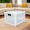 Lockable Fridge Storage Box with 3 Digit Combination Lock, Transparent Durable Plastic Snack Organizer 4