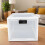 Lockable Fridge Storage Box with 3 Digit Combination Lock, Transparent Durable Plastic Snack Organizer 5