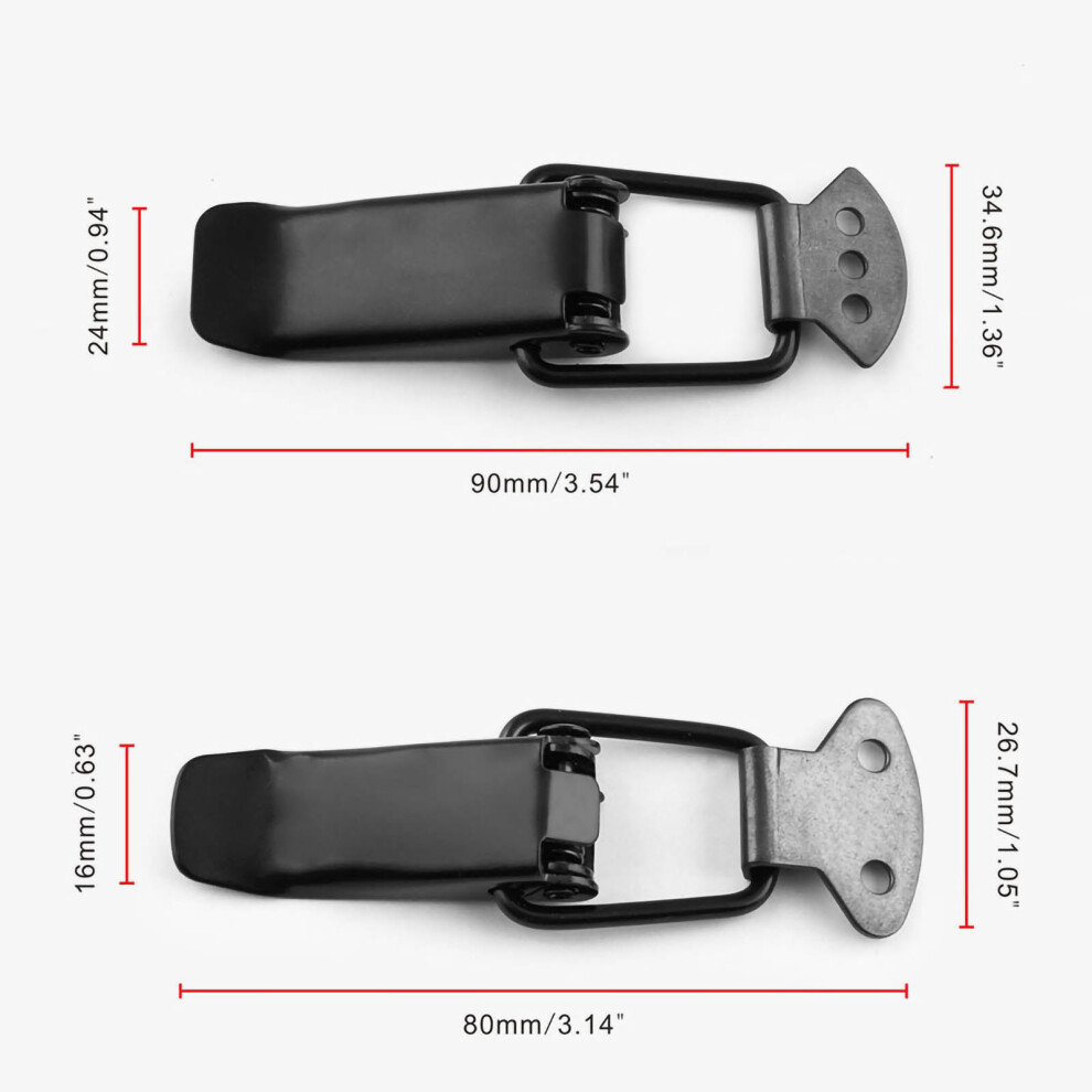 Universal Car Bumper Security Hook Lock Clips Metal Repacking Fastener 6941390442312