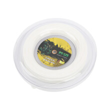 200m Polyester Tennis String 1.25mm Rigid Racquet Wire for Training White