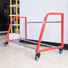 Adjustable Width Tire Storage Rack with 360 Universal Wheels, Heavy Duty Wall Mount Holder for Garage