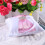 Roze Bruidsringkussen Wedding Ring Pillow Elegant & Compact 4