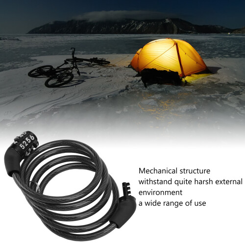 Mountainbike Kabel-Fahrradschloss Zahlencod