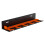 Pneumatic Tool Holder Wall Mounted Rack with Hooks Compact Garage and Workshop Storage Shelf 2
