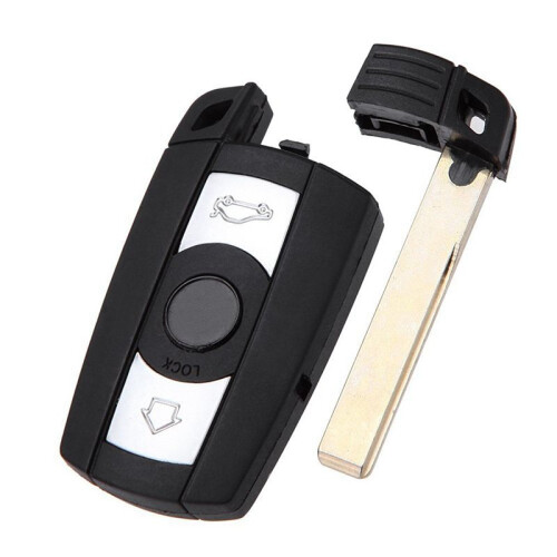 4X Replacement 3 Button  Remote Keyless Key Shell Fob Case for  1 3 5 6 7 E90 E93 E92 M3 M5 X3 X5 2