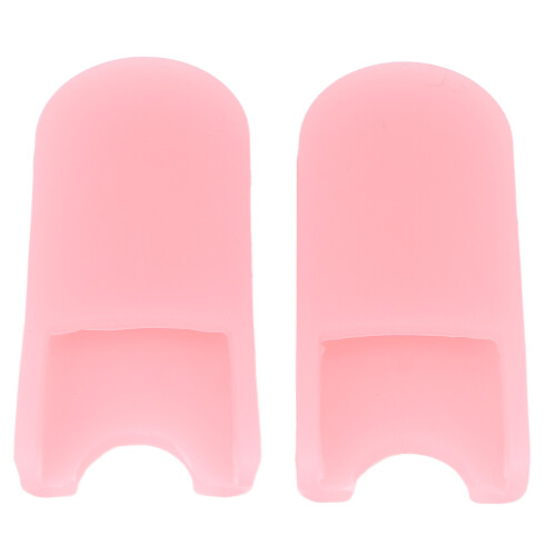 2-Pack Pink Silicone Saxophone Finger Rest & Thumb Protector Accessories 1
