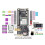 LILYGO T3S3-LR1121/2.4G V1.2 ESP32-S3 LoRa2.4G SX1280 Equipado com Módulo de Placa de Desenvolvimento OLED de 0,96 Polegadas 5