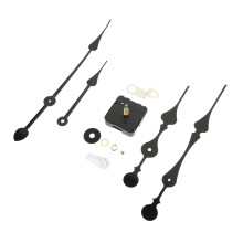 Torque Clock Movement Kit with Classic Spade Hands for DIY Wall Clock and Home Decor