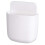 Remote Control Holder and Wall Mounted Phone Charging Station with White MultiDevice Organizer 1