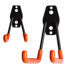 Garage Storage Hooks Heavy Duty Steel Utility Hooks 2 Pack for Wall Mounted Tool Organization
