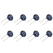 8X 20D-20 NTC Thermistor for Limiting of Inrush Current of Power Supply Ballast CFL,Black