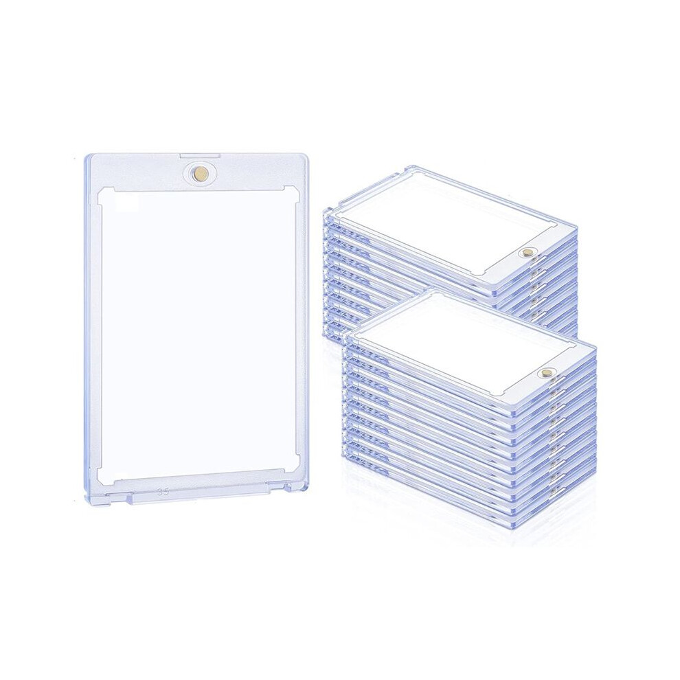 25Pc Magnetic Card Holder 35Pt,Card Case Holder Card Protectors Hard Plastic,Card Sleeves Display Case For Baseball Card 6033495027393