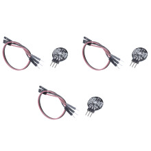 3X Pulse Sensor Heart Rate Sensor Heart Beat PulseSensor for Raspberry Pi,Black&Red