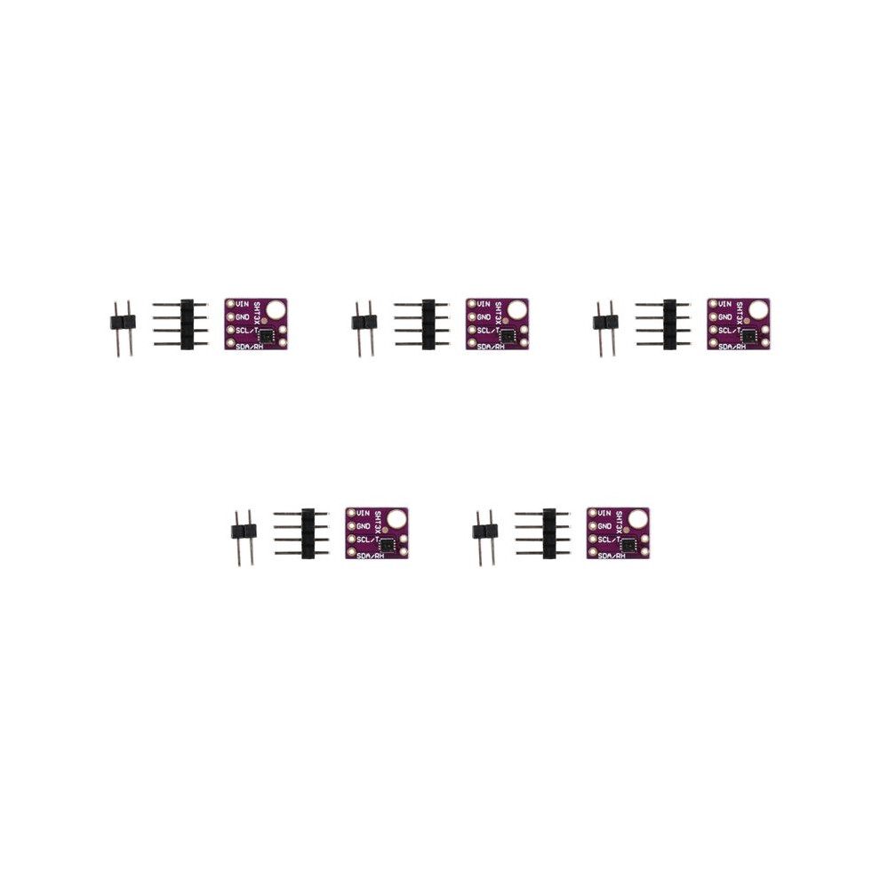 5X Sht31 Sht31-D Temperature & Humidity Sensor Breakout Board Weather Module For 6032425898003