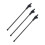 3 - Pkg Starke Schwarze Kohlefaser Cello Endpin 3/4 & 4/4 Cello Teile 1