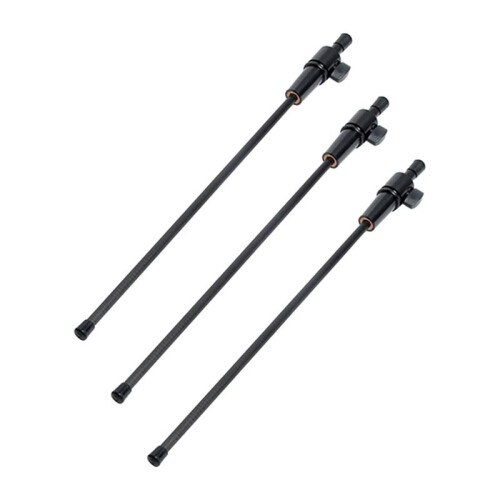 3 - Pkg Starke Schwarze Kohlefaser Cello Endpin 3/4 & 4/4 Cello Teile