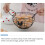 White Ceramic Iron Fruit Storage Basket 19.522cm Kitchen Decor 3