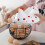 White Ceramic Iron Fruit Storage Basket 19.522cm Kitchen Decor 8