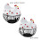White Ceramic Iron Fruit Storage Basket 19.522cm Kitchen Decor 11