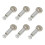 6Pcs Leather Suture Positioning Needle DIY Tool Suture Fixed Position Needle Leather Fixed Suture Needle 0-6mm 1