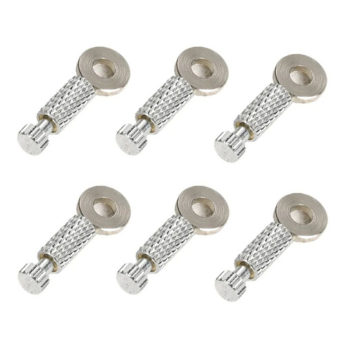 6Pcs Leather Suture Positioning Needle DIY Tool Suture Fixed Position Needle Leather Fixed Suture Needle 0-6mm