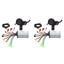 2X 48V 500W Controller MR-100 LCD Display Meter Dashboard Kit for M4 Electric Scooter Accessories