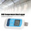 IP67 Waterproof USB Temperature Data Logger 32,000 Readings 78x33mm 10