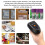 Wireless 2D Barcode Scanner AI Voice | 2000mAh, Black, IP54 5