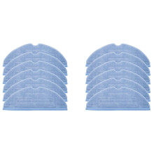 Replacement Microfiber Mop Clothes Cleaning Pads for T7S T7S S7 Vacuum Cleaner Accessories 12 Pcs