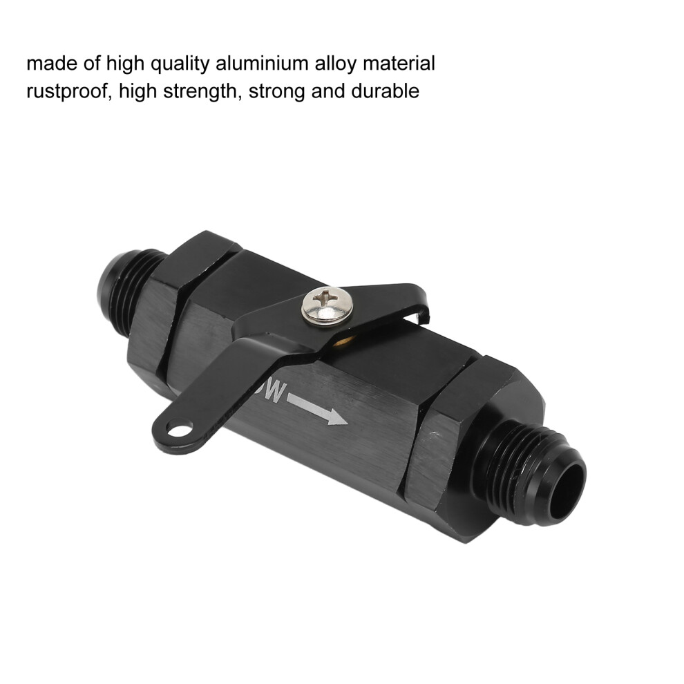 An8 Fuel Line Check Valve Aluminium 7444352769438