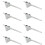 8X Cocktail Fine Strainer Stainless Steel Conical Mesh Strainer Professional Bar Tool 1