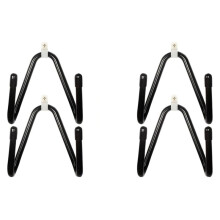 4 Pack Skateboard Wall Hanger Hook Rack Longboard Holder Hanger Wall Mount Flexible Hanger for Skateboards, Longboards
