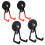 2 Pack Heavy Duty Magnetic Hooks for Garage Storage and Workshop, Double Hook Design for Tools 1